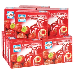 Greens Strawberry Jelly 80G