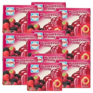 Greens Mix Fruit Jelly 80G X 12