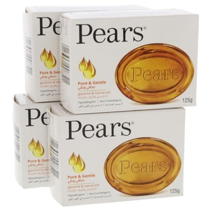 Pears Soap Pure & Gentle 125G X4