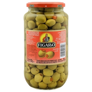 Figaro Stuffed Green Olives 920G
