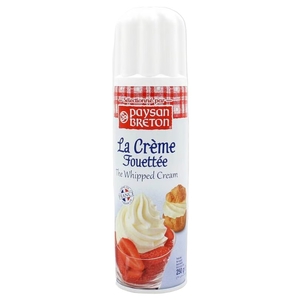 Paysan Breton Sweetened Whipped Cream Spray 250G