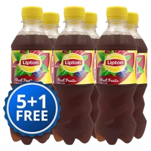 Lipton Ice Tea Red Fruit 330Ml 5+1 Free