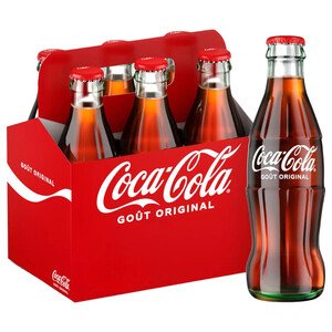 Coca Cola Soft Drink Glass 200Ml X6