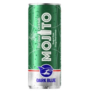 Dark Blue Energy Drink Mojito 250Ml