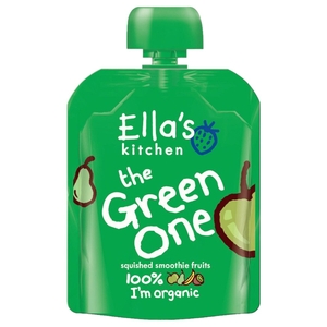 Ella's Kitchen Organic Smoothie Fruit The Green One 90G