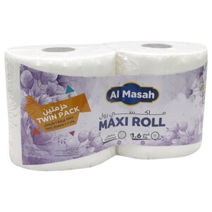 Al Masah Toilet Paper Maxi Roll 2Ply 1000 Sheets