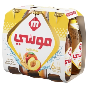 Moussy Peach Malt Drink 330Ml X 6