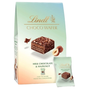 Lindt Choco Wafer Milk Chocolate & Hazelnut Sharing Box 135G
