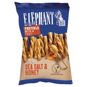Elephant Pretzels Twist Sea Salt & Honey 70G