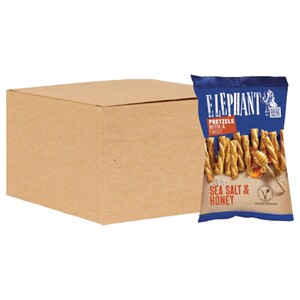 Elephant Twisted Pretzel Honey & Salt 70G X32