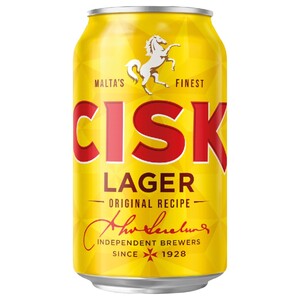Cisk Export Lager Can 33Cl