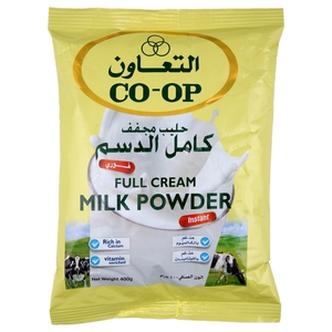 Co-Op Instant Full Cream Milk Powder 400G