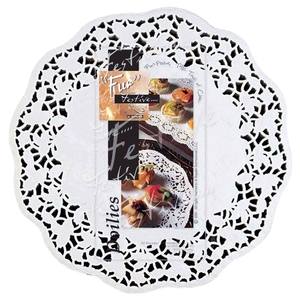 Fun Festi White Disposable Paper Doilies 26.6Cm