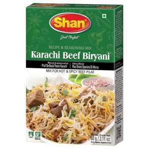 Shan Karachi Beef Biryani Masala 60G