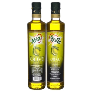 Afia Olive Oil Extra Virgin 500Ml X2