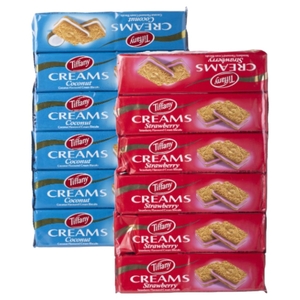 Tiffany Assorted Cream Biscuit 84G × 12Pc