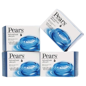 Pears Soap Soft & Fresh 125G X4