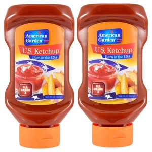 American Garden Tomato Ketchup Squeeze 591Ml X 2