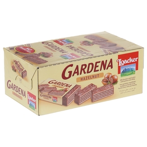 Loacker Wafer Gardena Hazelnut 38G X25