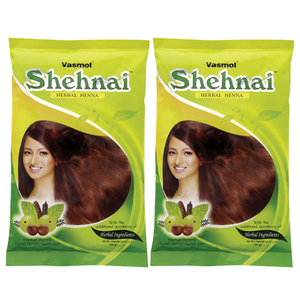 Vasmol Shehnai Herbal Henna Powder 150G X 2