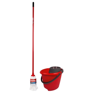 Tonkita Bucket + Cotton Mop Stick