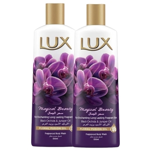 Lux Shower Gel Assorted 500Ml X2