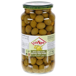 Crespo Olives Whole Green Bottle 575G