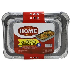 Al Masah Home Aluminum Container 30 Pieces