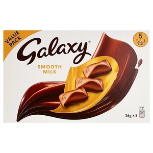 Galaxy Chocolate Milk 36G X 5