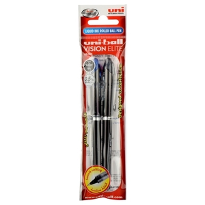 Uni-Ball Vision Elite Pen 0.5Mm 2 Pieces