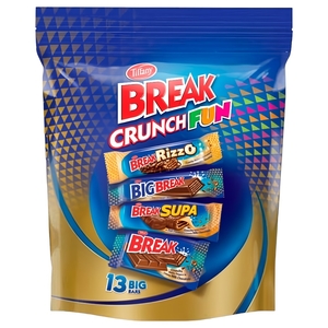 Tiffany Break Crunch Fun Milk Chocolate 390G