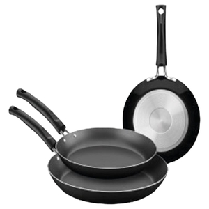 Tramontina Non Stick Frypan Black Set 20Cm × 24Cm × 26Cm