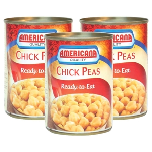 Americana Chick Peas 400G X3
