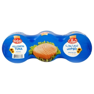 Al Alali Yellowfin Tuna In Sunflower Oil 170G X3