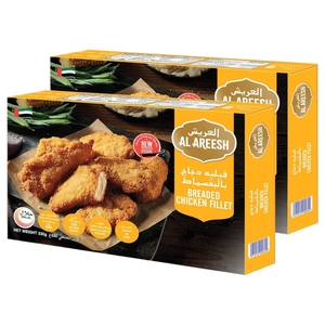 Al Areesh Breaded Chicken 330 G X 2