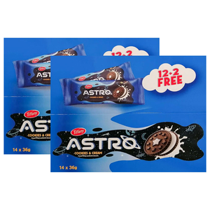 Tiffany Astro Cookies And Cream 36G 2Pcs X 2