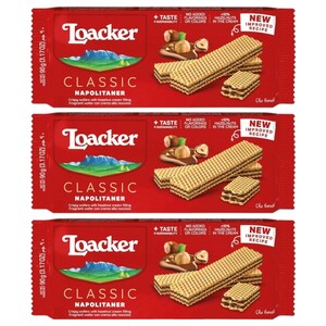 Loacker Classic Wafer 90G X3