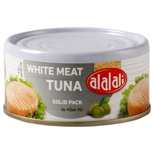 Al Alali White Meat Tuna Solid In Olive Oil 170G