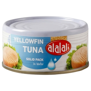 Al Alali Yellowfin Tuna Solid Pack In Water 170G