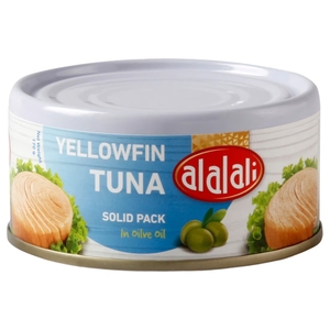 Al Alali Yellowfin Tuna Solid Pack In Olive Oil 170G