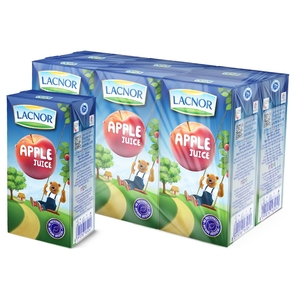 Lacnor Juice Apple 125Ml X6
