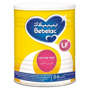 Bebelac Lactose Free From 0 To 6 Months 400G