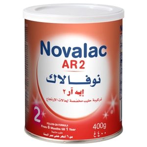 Novalac Stage 2 Infant Follow On Milk Anti Regurgitation 400G