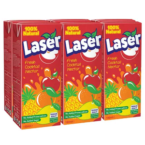 Laser Uht Fruit Drink Orange Tetra 180Ml X 6
