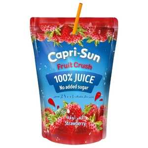 Capri-Sun Fruit Crush Strawberry Juice 200Ml