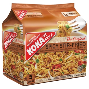 Koka Instant Noodles Spicy Stir Fried 85G