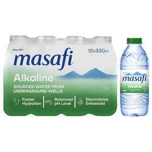 Masafi Alkalife Alkaline Water 330Ml X12