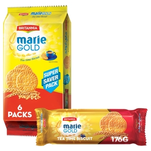 Britannia Marie Gold Biscuits 176G X 6