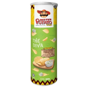 Mister Potato Crisps Sour Cream & Onion 160G