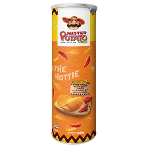 Mister Potato Crisps Hot & Spicy 160G